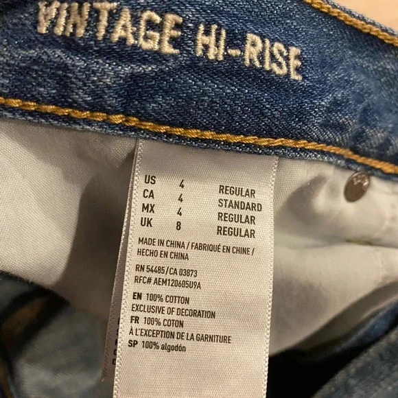 AEO Vintage hi-rise jean - Picture 14 of 15